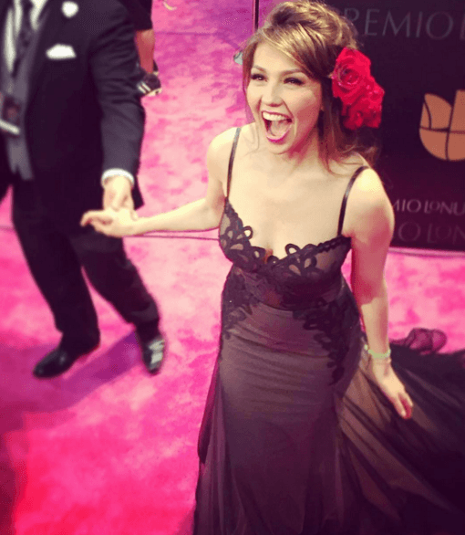 Así llegó esta belleza a Premio Lo Nuestro.