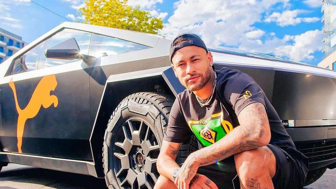 Neymar va de taxista en Los Angeles