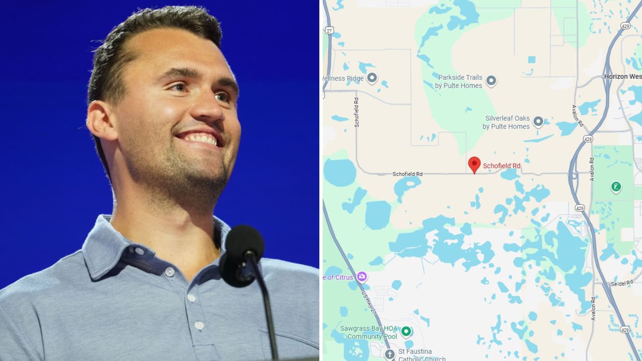 Condado Lake dedica tramo de carretera a Charlie Kirk; divide opiniones