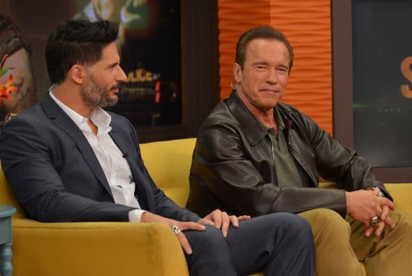 Arnold Schwarzenegger y Joe Manganiello en Despierta