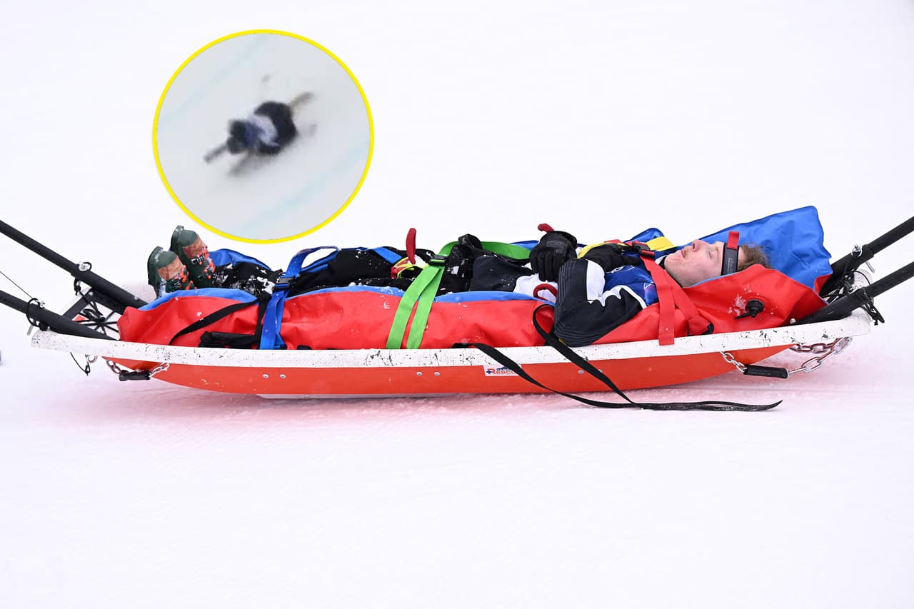 ¡Dramática escena! El campeón mundial de halfpipe tuvo una fea caída