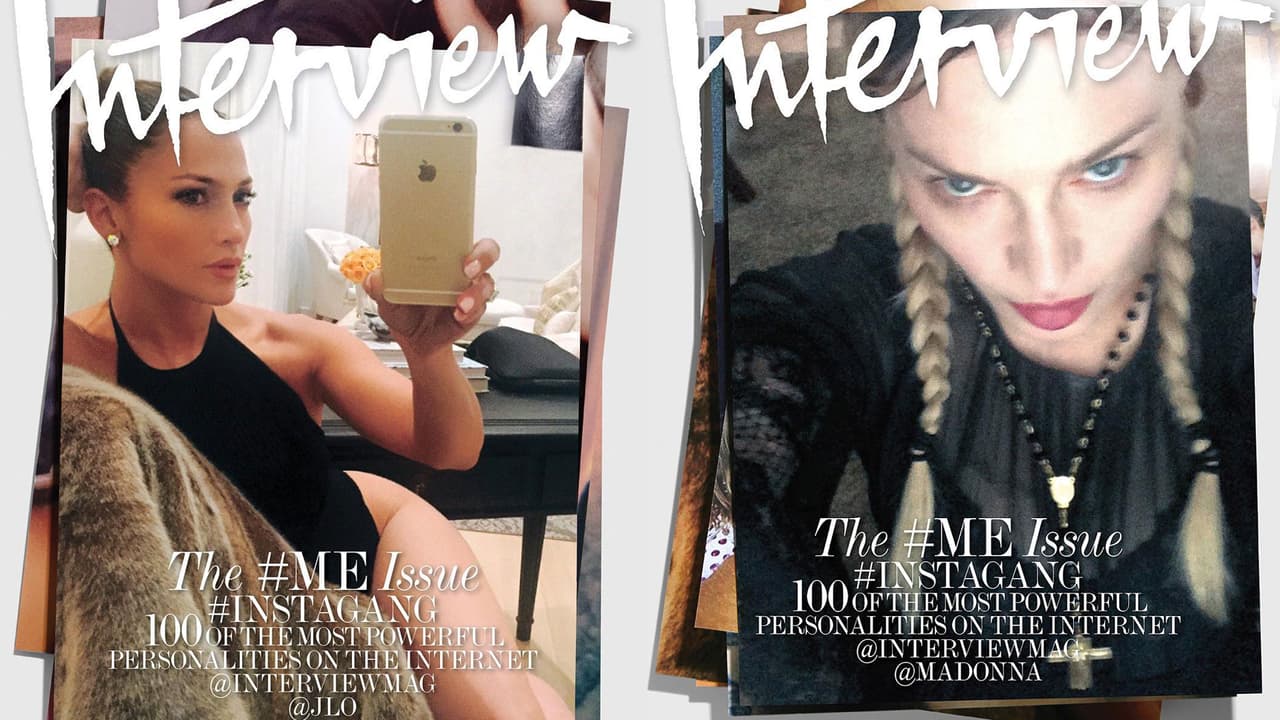 Portadas de Interview.