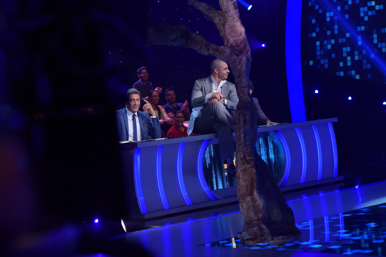 Lo cierto es que Casper aprovechó la noche para mostrar su personalidad.