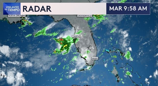 El sur de Florida tendrá más lluvias y tormentas durante la tarde de este martes, según el pronóstico