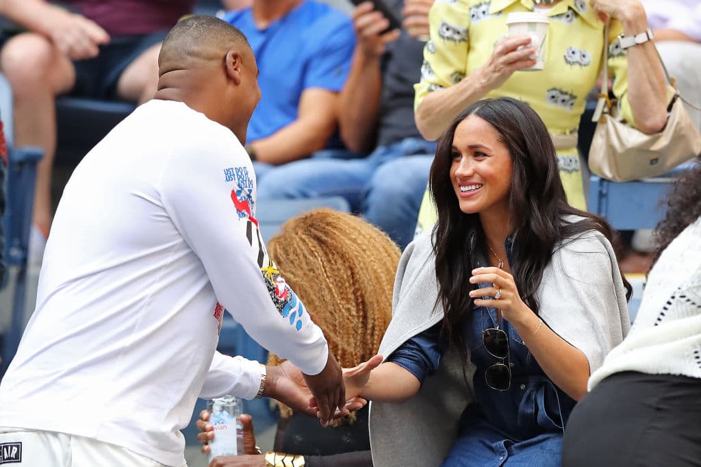 En el evento pudo saludar a buenos amigos con los que disfrutó del partido.