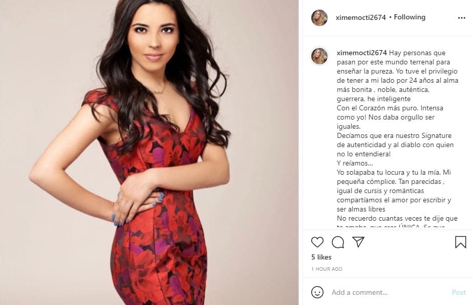 De acuerdo con palabras de su tía Ximena Moctezuma, era una mujer "cursi y romántica", pero también "intensa".
<br>