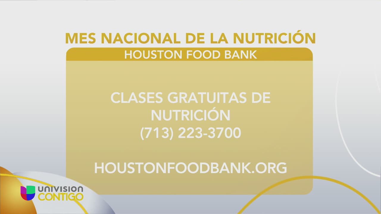 Clases gratuitas de nutrición