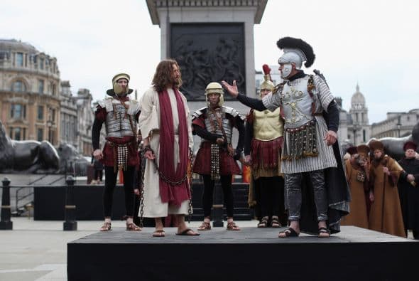 Primera Estación: Jesús en el huerto de los Olivos.