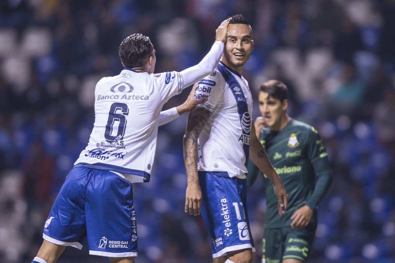 Con gol del Polaco Menendez al minuto 90+5, Puebla empata y rescata un punto en casa.