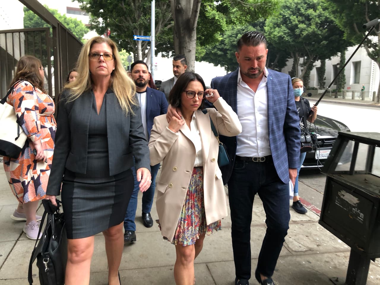 El día que Naasón Joaquín se encontró en la corte con la mujer que lo metió a la cárcel