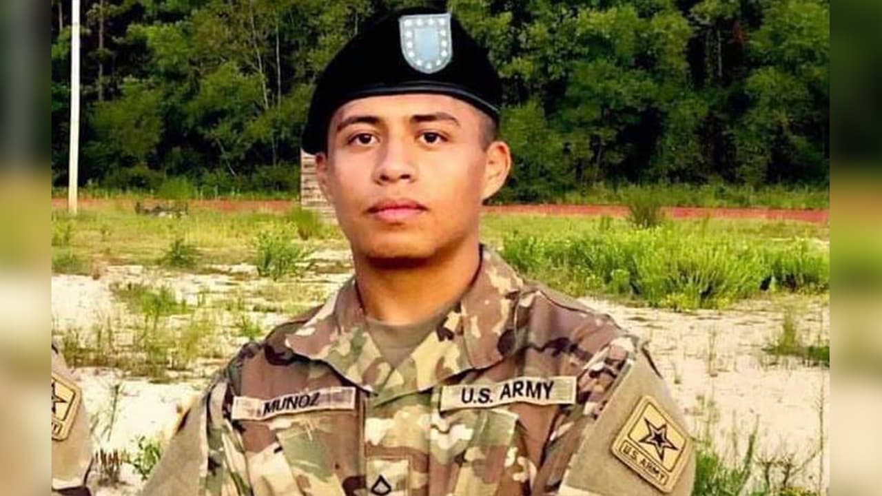 Hallan muerto al joven soldado Juan Muñoz en el Río Grande en Nuevo México 