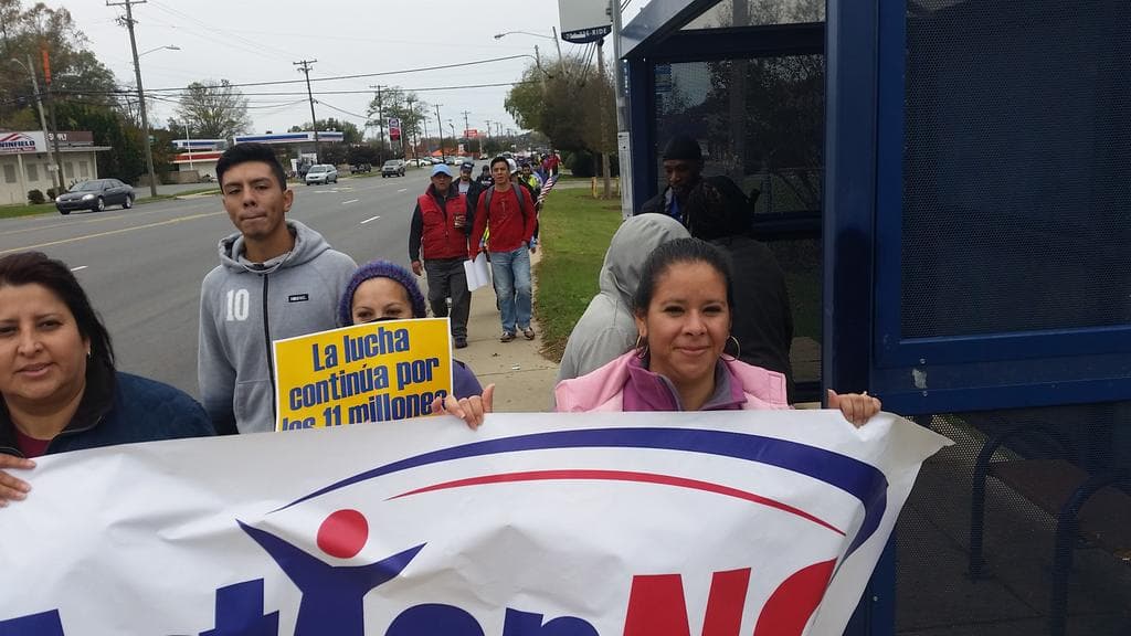 Arranca caminata de 170 millas por el alivio migratorio