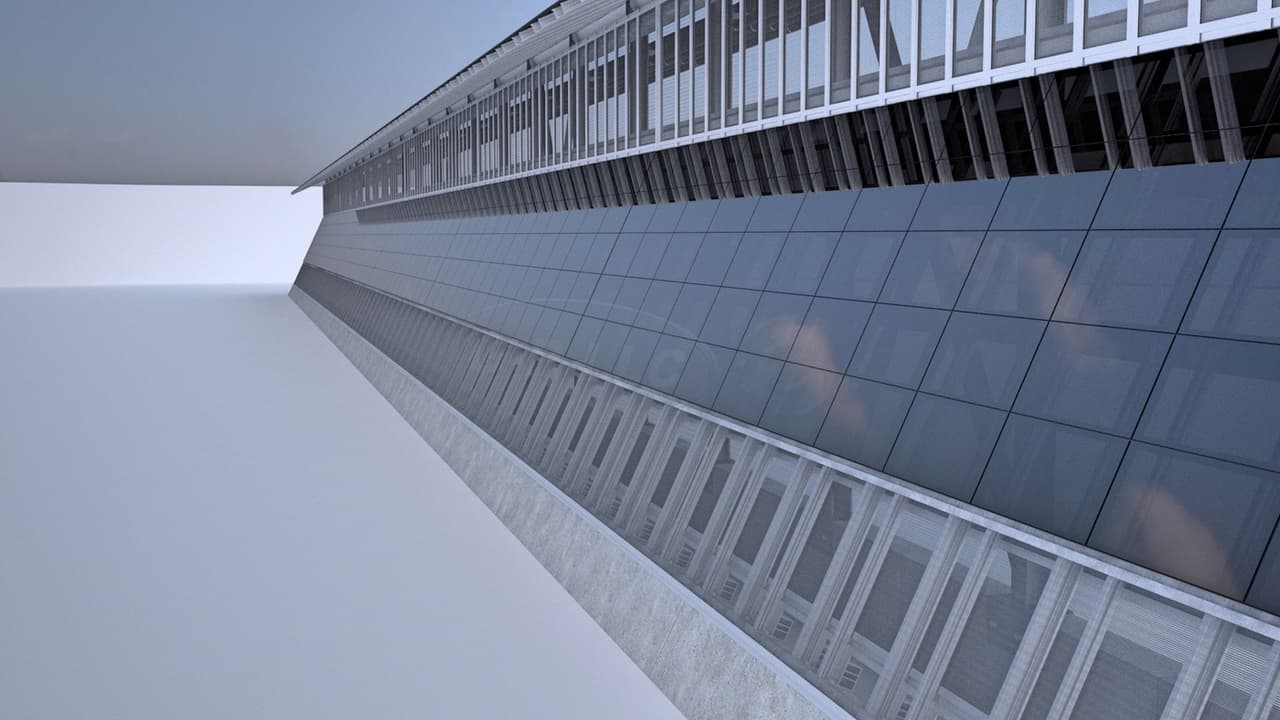 <b>Solar:</b> Un muro de concreto con paneles solares para generar electricidad para vender a México y con lo cual se pagaría su costo.