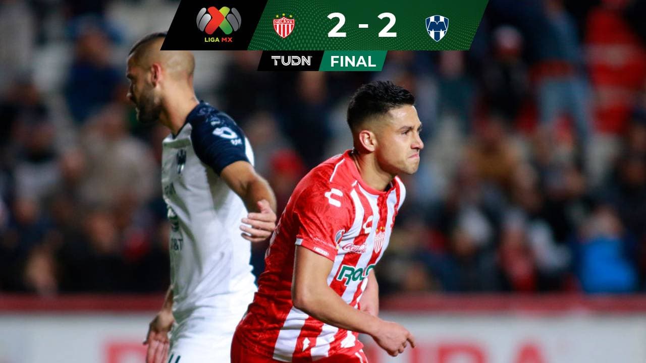 Necaxa evita el descalabro y empata a Rayados en el Victoria