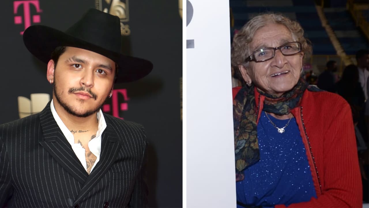 La "mayor fan" de Christian Nodal tiene 92 años y viajó más de 93 millas para ir a su concierto