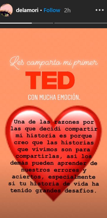 Aunque consiguió fama y fortuna con este proyecto, la felicidad no llegó y 
<b>se encerraba en su camerino a llorar</b>, así lo relató en un video para la plataforma 
<a href="https://www.ted.com/talks/barbara_mori_miedo_o_amor_tu_decides" target="_blank">TEDxIbero</a>, en donde cuenta como venció sus miedos para salir adelante.
<br>