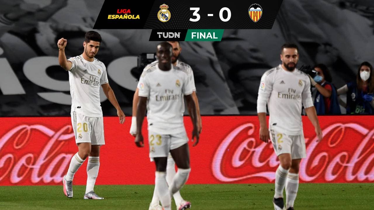 ¡Talismán! Asensio vuelve con gol y Real Madrid golea al Valencia