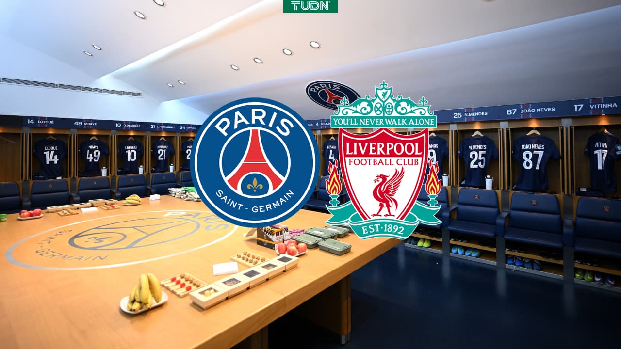 Alineaciones confirmadas del PSG vs. Liverpool en la Champions League