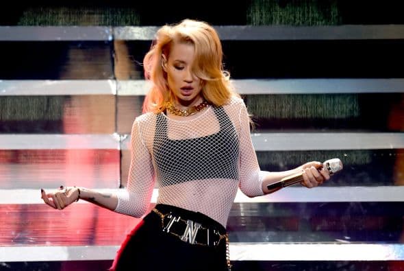 Iggy Azalea: Esta belleza australiana está nominada en las categorías Top New Artist y Top Female Artist. Han sido grandes momentos para ella.