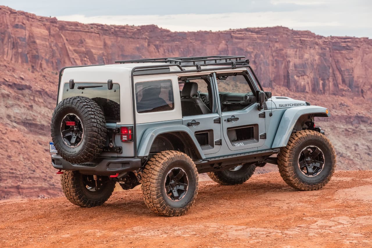 Jeep® Switchback Concept at the 2017 Easter Jeep® Safari in Moab, Utah.