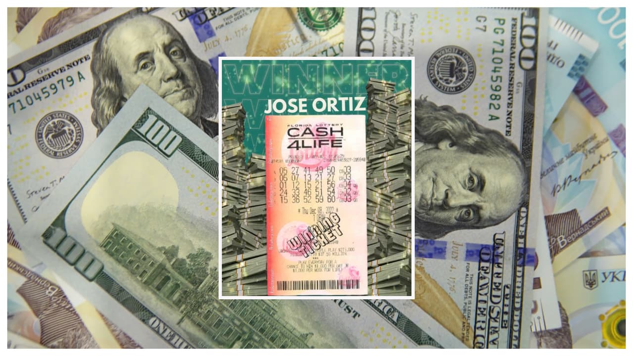 Hombre de Florida gana 1,000 dólares a la semana de por vida con sorteo de la lotería