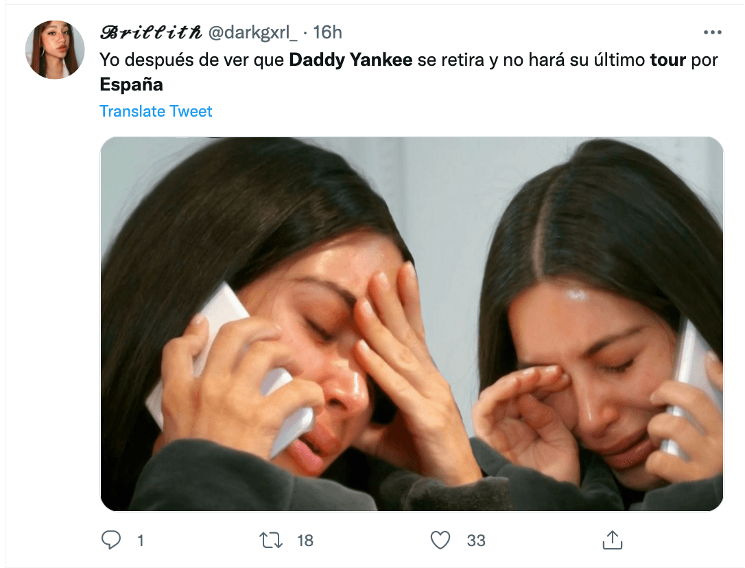 Otros expresaban su tristeza al ver que sus países no estaban incluidos en las fechas del tour.