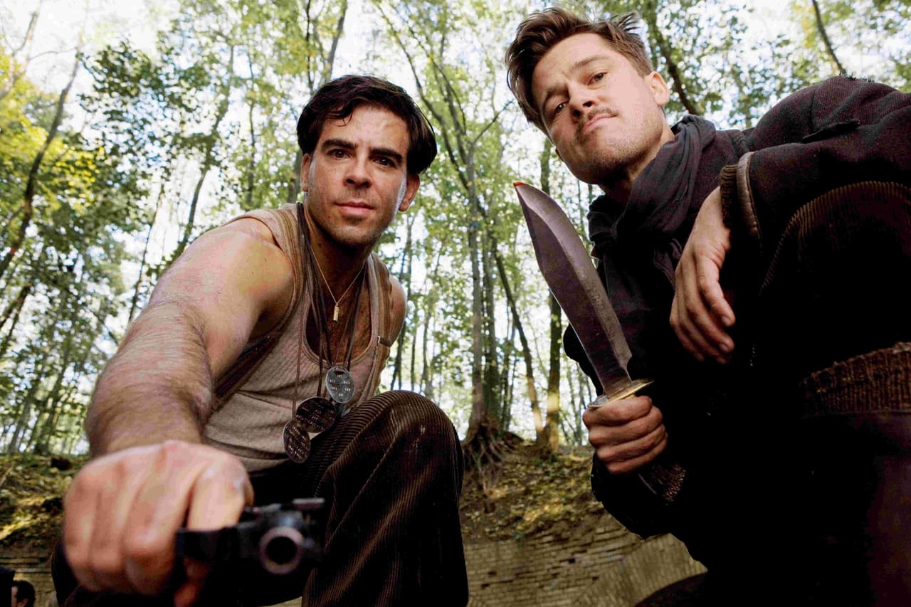 Brad Pitt en ‘Inglourious Basterds’ de Quentin Tarantino.