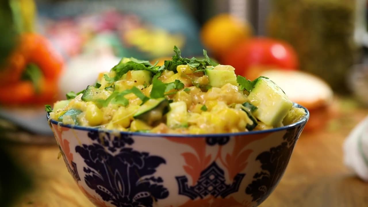 Cazuela de calabacitas con queso