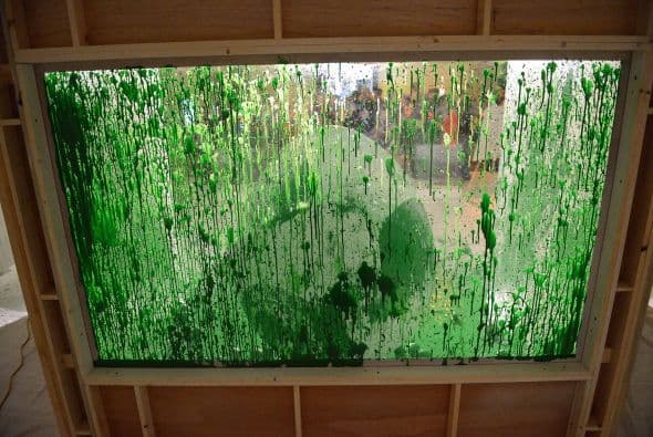 El divertido Yoshi ofreció una fiesta súper divertida que llenó de color el día mientra decoraban el gigantesco huevo ícono del nuevo juego del personaje. ¡Así bautizaron el videojuego!