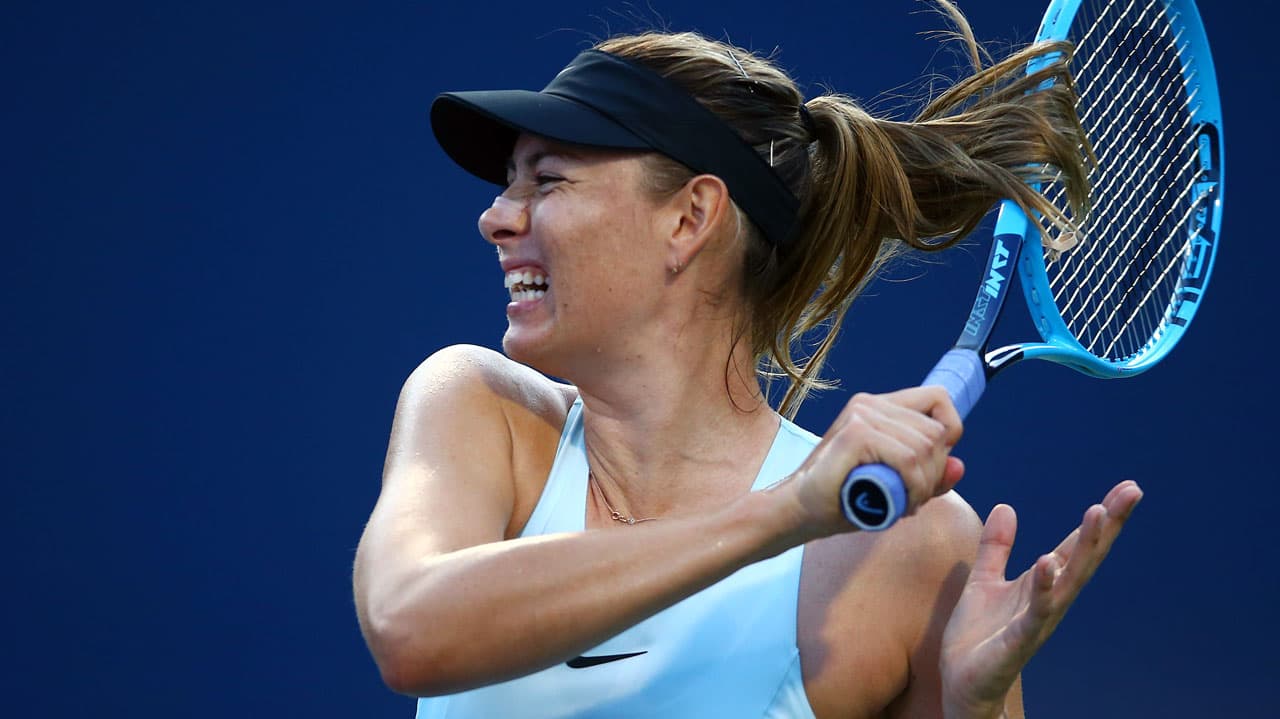 María Sharapova vuelve a las canchas en Brisbane
