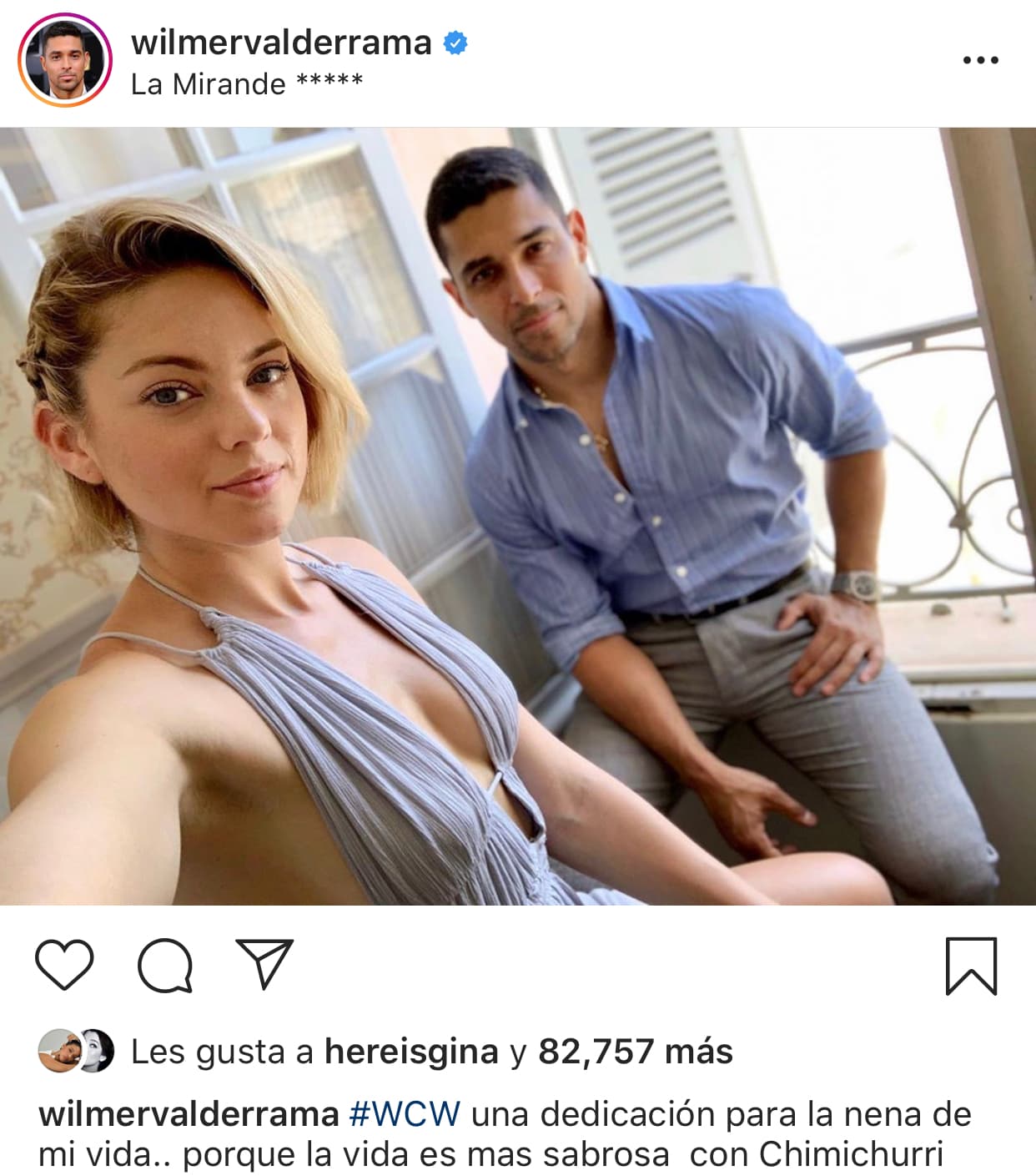 Poco después la pareja hizo pública su relación. Ella es originaria de San Diego, California.
<br>