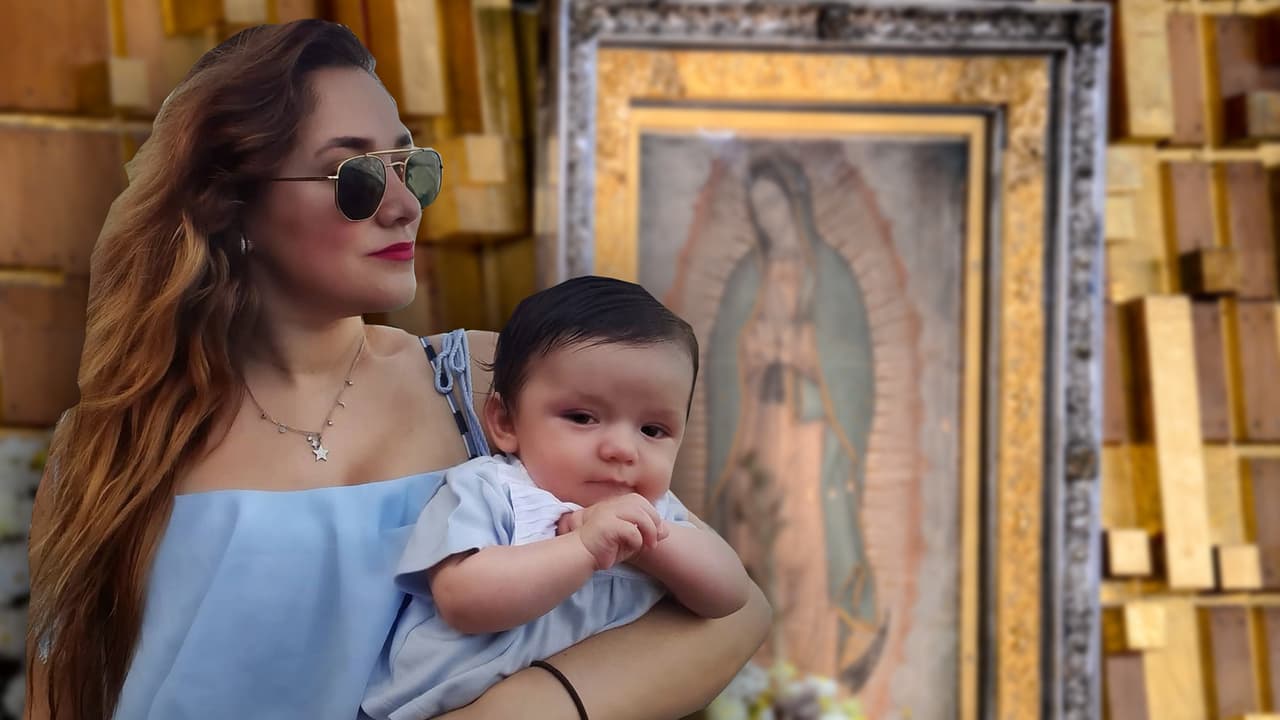 Sherlyn le cantará a la Virgen de Guadalupe en sus tradicionales mañanitas con su bebé André 