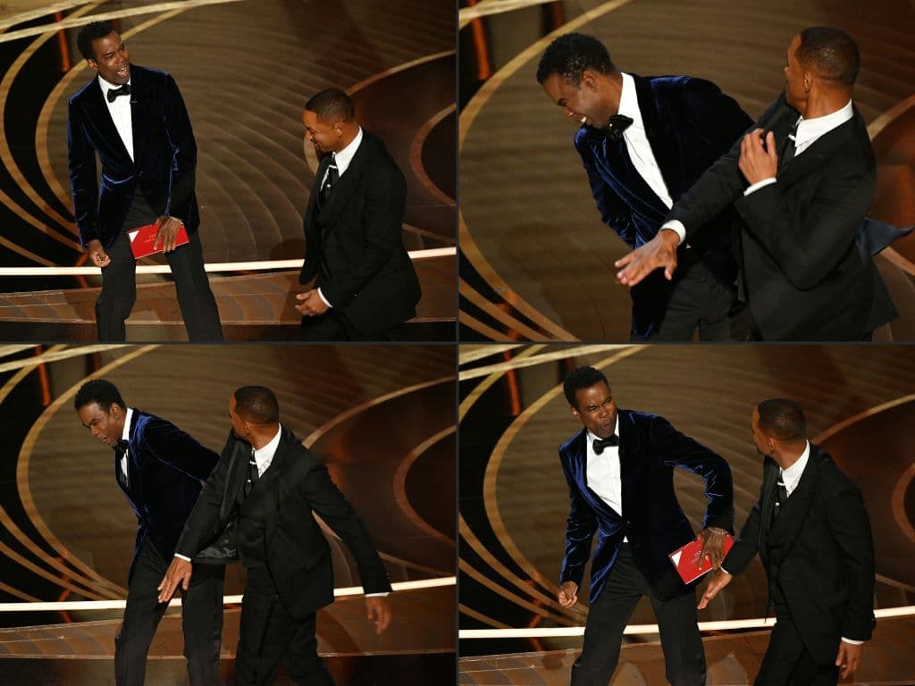 Will Smith golpeó a Chris Rock