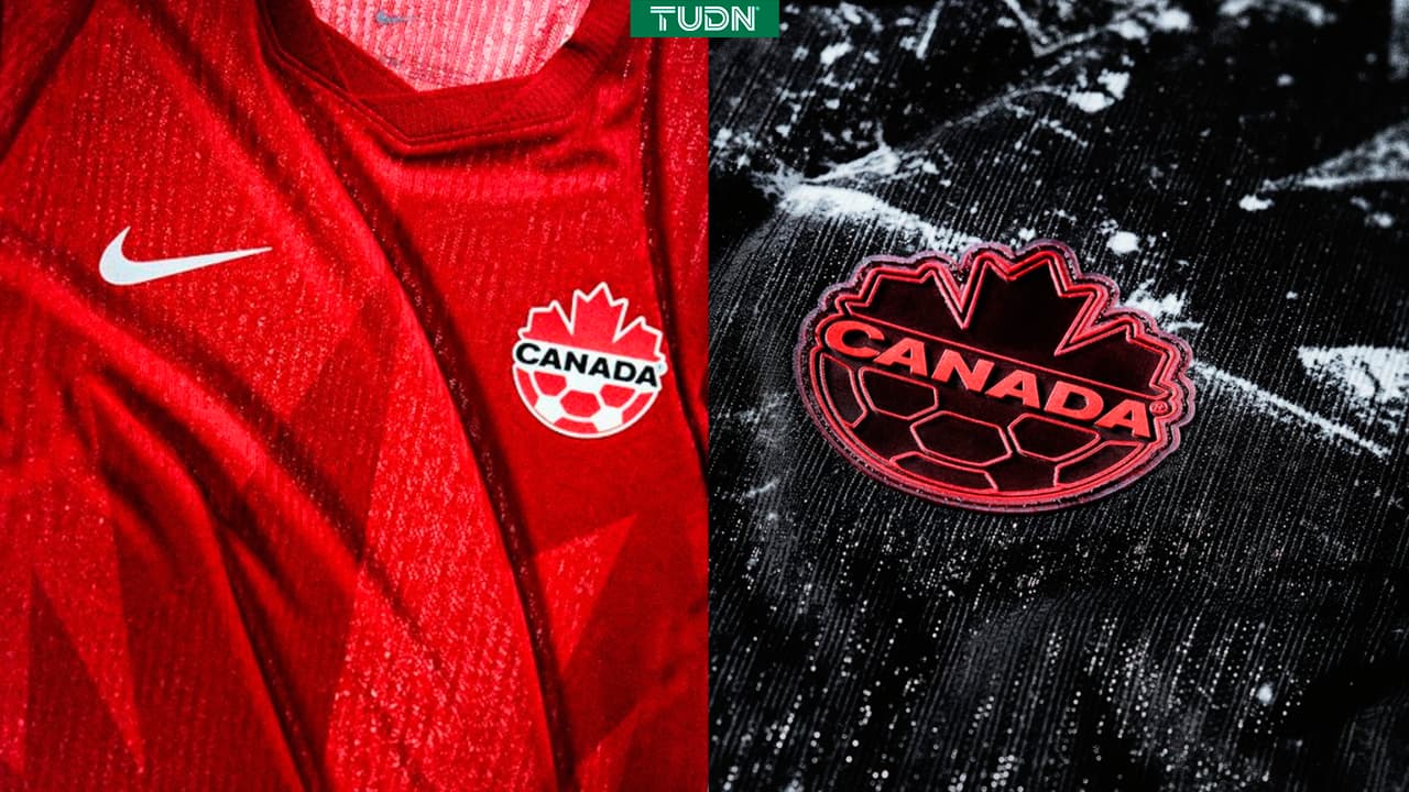 Estos son los uniformes con los que Canadá jugará el Mundial 2026
