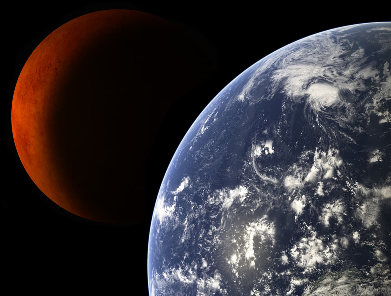 Un planeta retrógrado significa que visto desde la Tierra aparece como si estuviera “marchando hacia atrás”. Se trata de una perspectiva similar a la que ofrecen trenes en movimiento cuando van en la misma dirección y uno avanza, mientras el otro está detenido y parece estar yendo para atrás, empequeñecerse, alejarse.