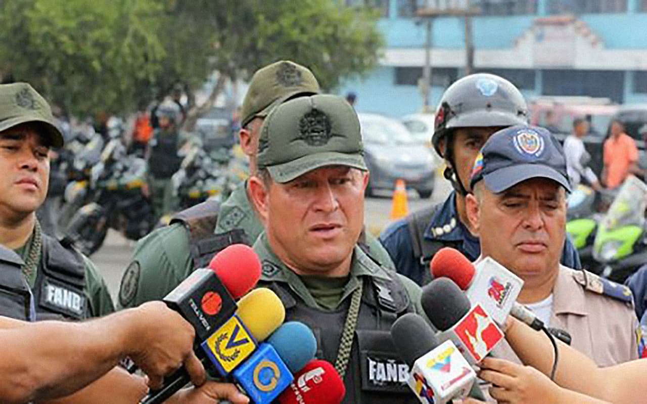 <b>Carlos Alfredo Pérez Ampueda</b>, National Director of Venezuela's Bolivarian National Police.