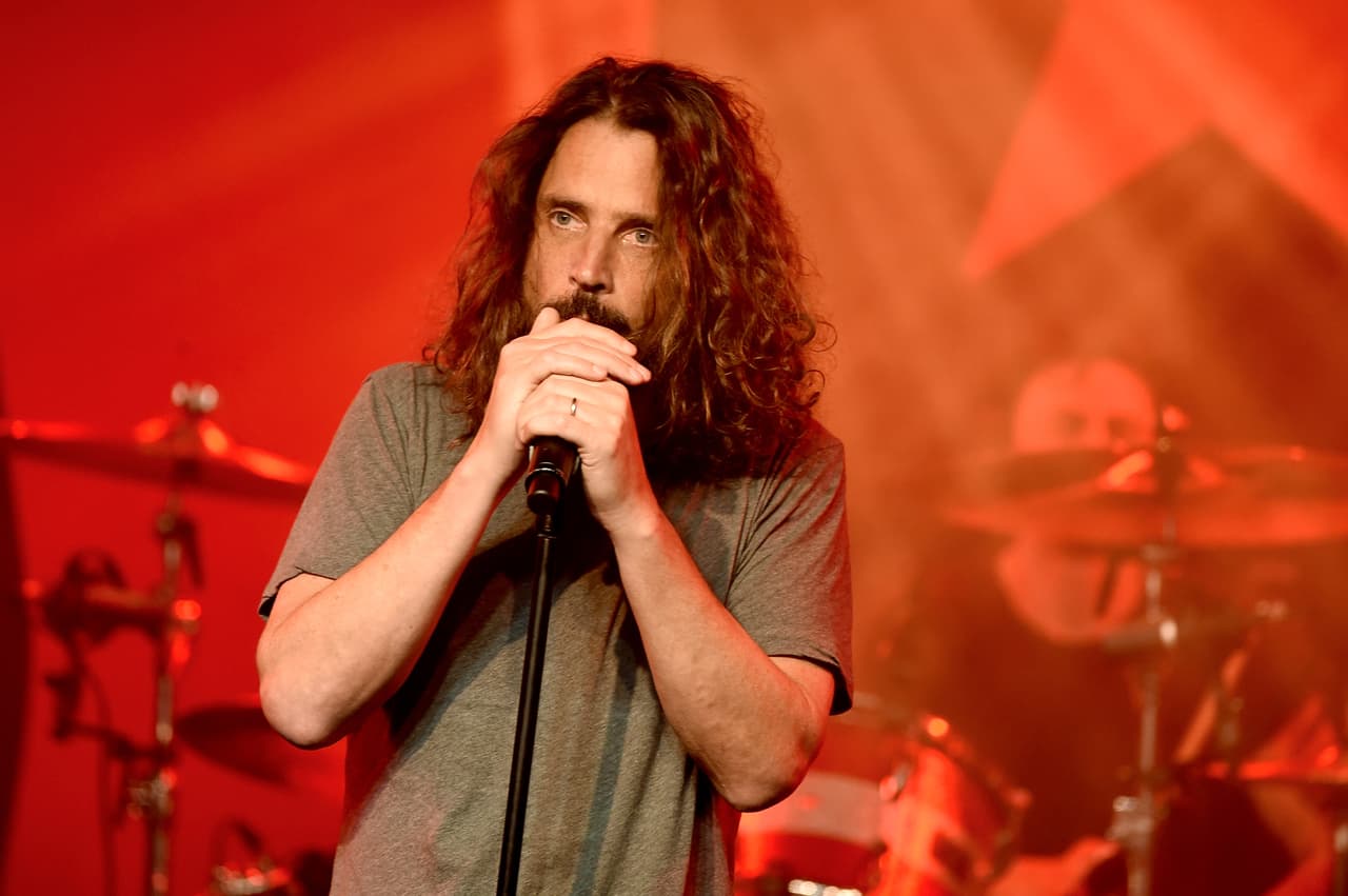 LOS ANGELES, CA - JANUARY 20: Singer Chris Cornell performs at Prophets of Rage and Friends' Anti Inaugural Ball at the Taragram Ballroom on January 20, 2017 in Los Angeles, California. (Photo by Kevin Winter/Getty Images)
<br>