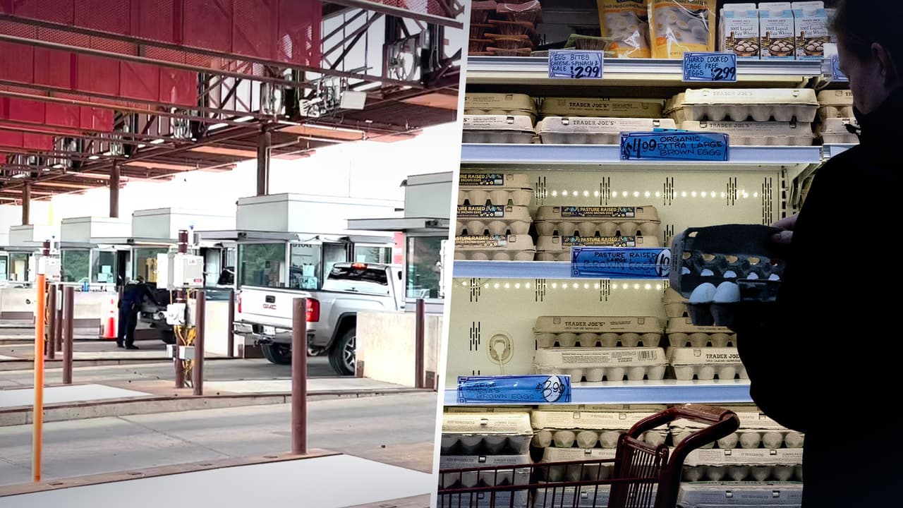 Prohibido cruzar la frontera con huevos crudos: autoridades de EEUU advierten multas por contrabando