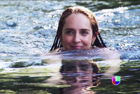 La bellísima Renata también vivió momentos muy románticos.