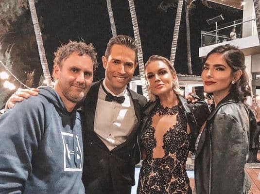 En febrero pasado Alejandra compartió esta imagen a la que agregó: "'El último dragón'. ¡Los admiro y respeto! Gracias por ser tan lindos conmigo, me hicieron sentir como en casa".