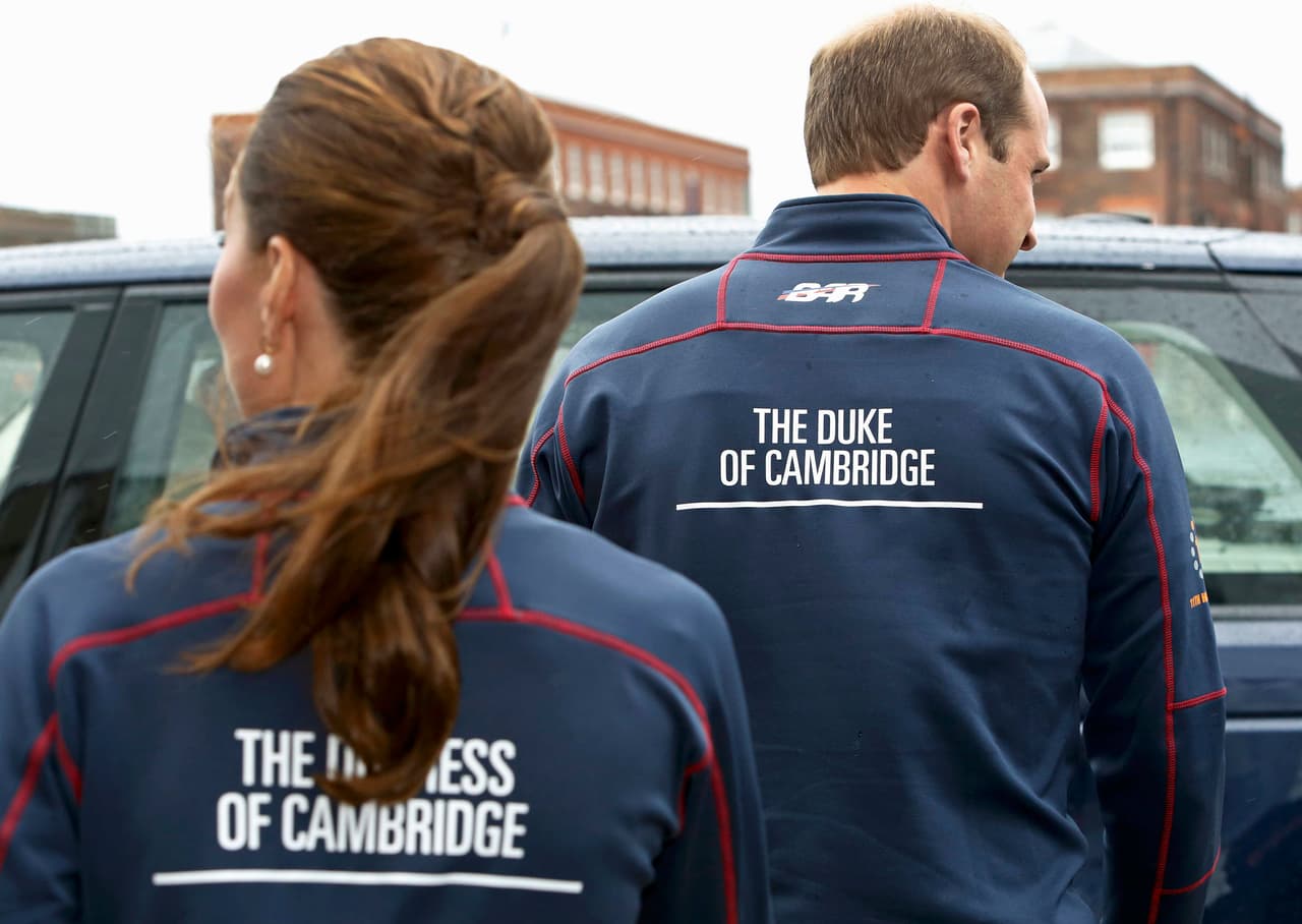 La duquesa de Cambridge y el príncipe William acudieron a la America's Cup World Series.