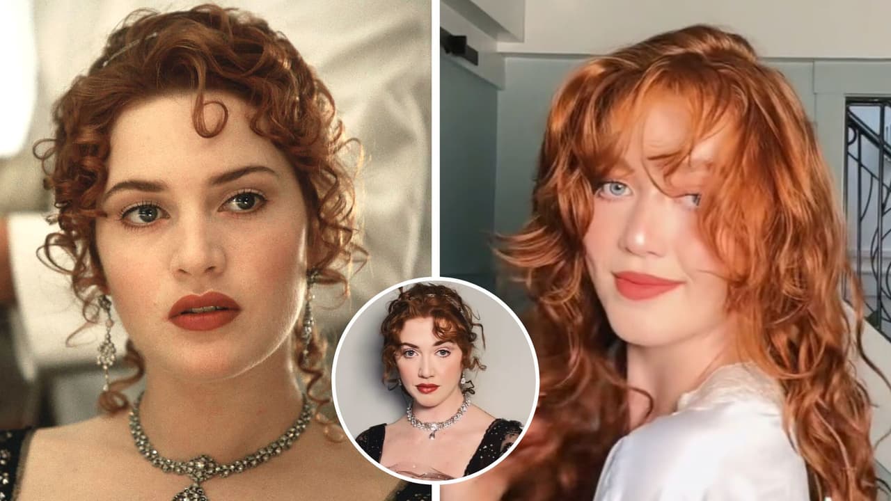 Fans de 'Titanic' encontraron a doble de Rose en TikTok: luce idéntica y se disfrazó como ella