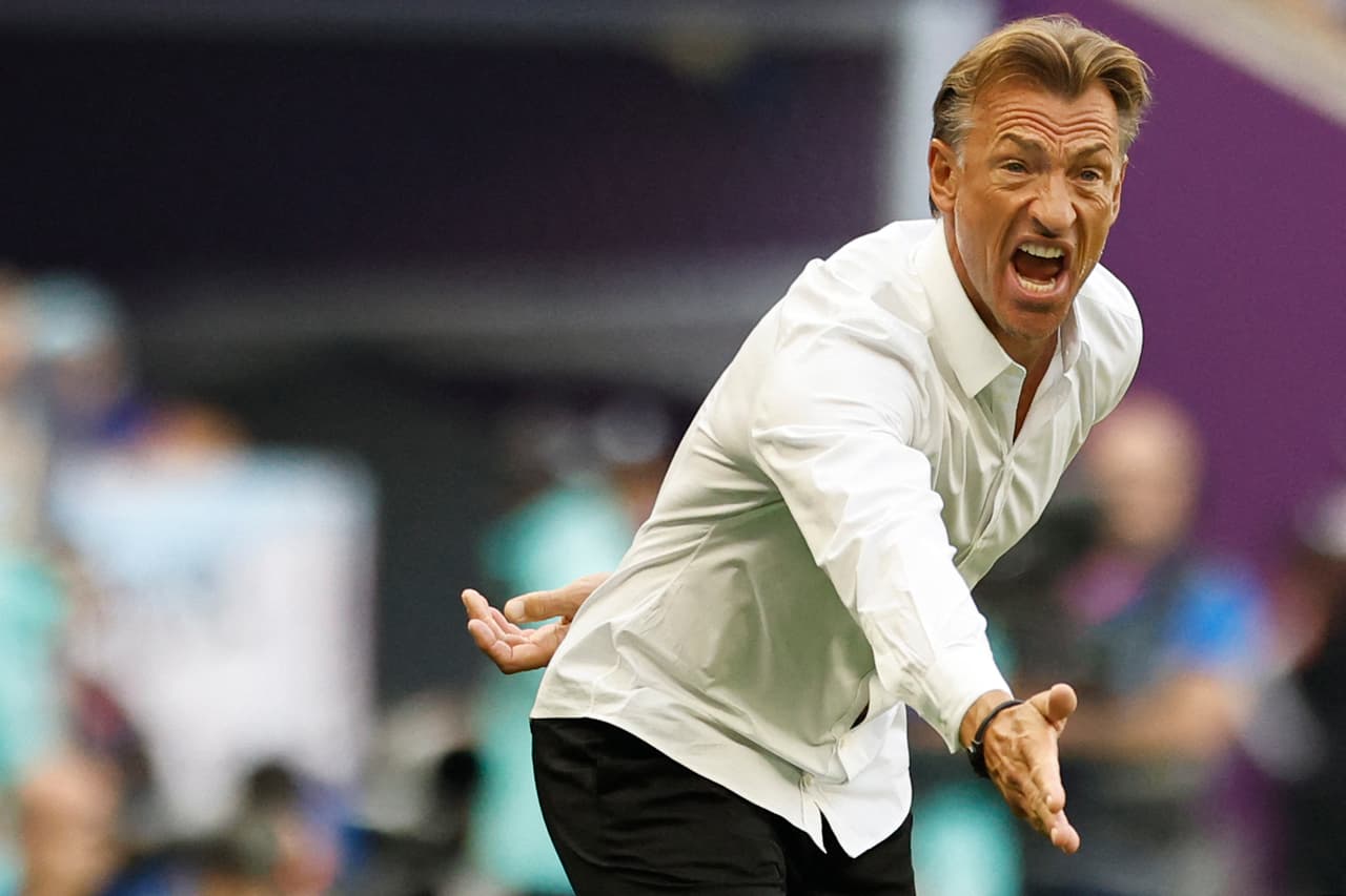 Hervé Renard, el "mago blanco" que recogió basura y ahora humilla a Argentina en la Copa del Mundo 