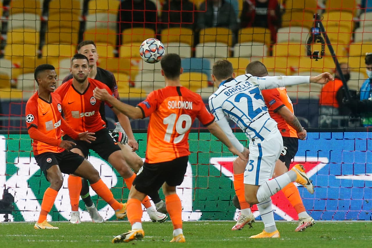 El gol no llegó al Estadio de Kiev y el conjunto ucraniano ya lidera el Grupo B de la justa europea. | Shakhtar recibirá al Mönchengladbach el Inter visitará al Real Madrid en la siguiente fecha de la competición.