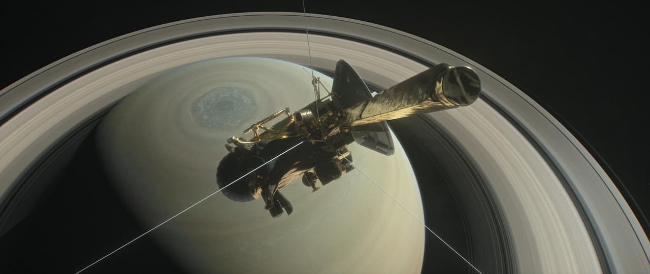 Cassini completa 'viaje suicida' dentro de la atmósfera de Saturno que pone fin a una misión de 20 años