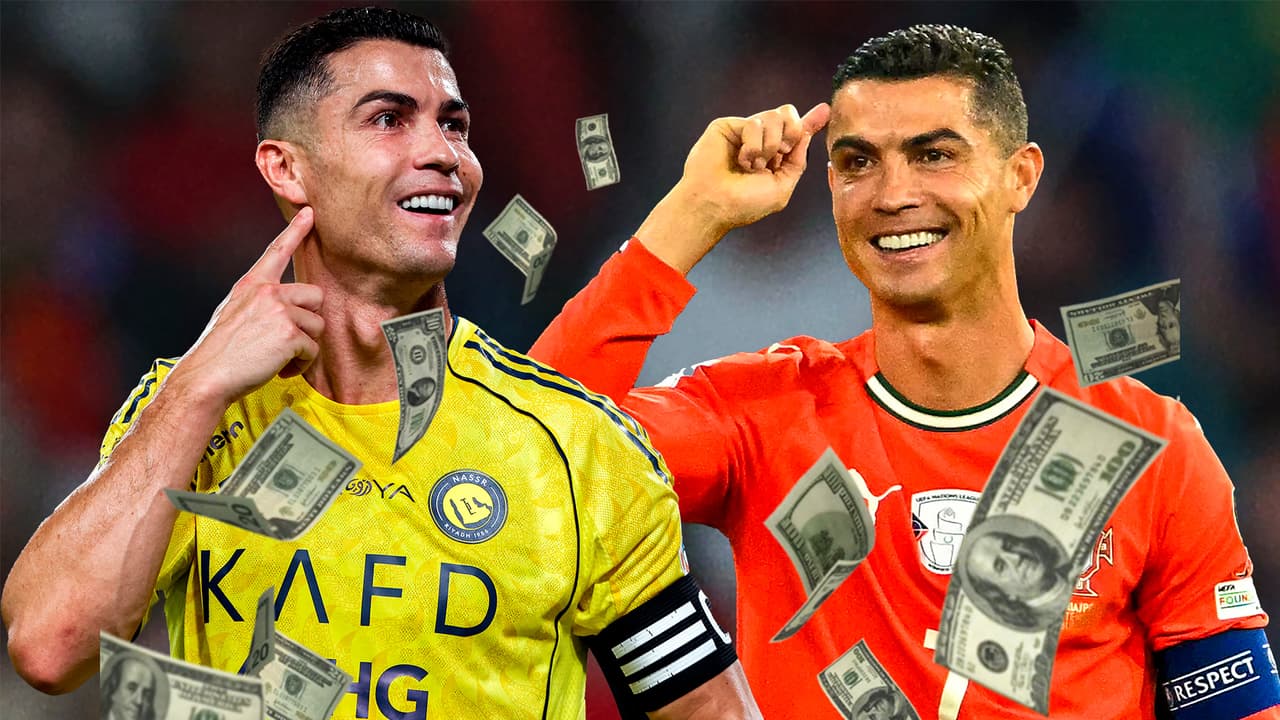 Cristiano Ronaldo lidera de nuevo la lista Forbes de futbolistas mejor pagados en 2025