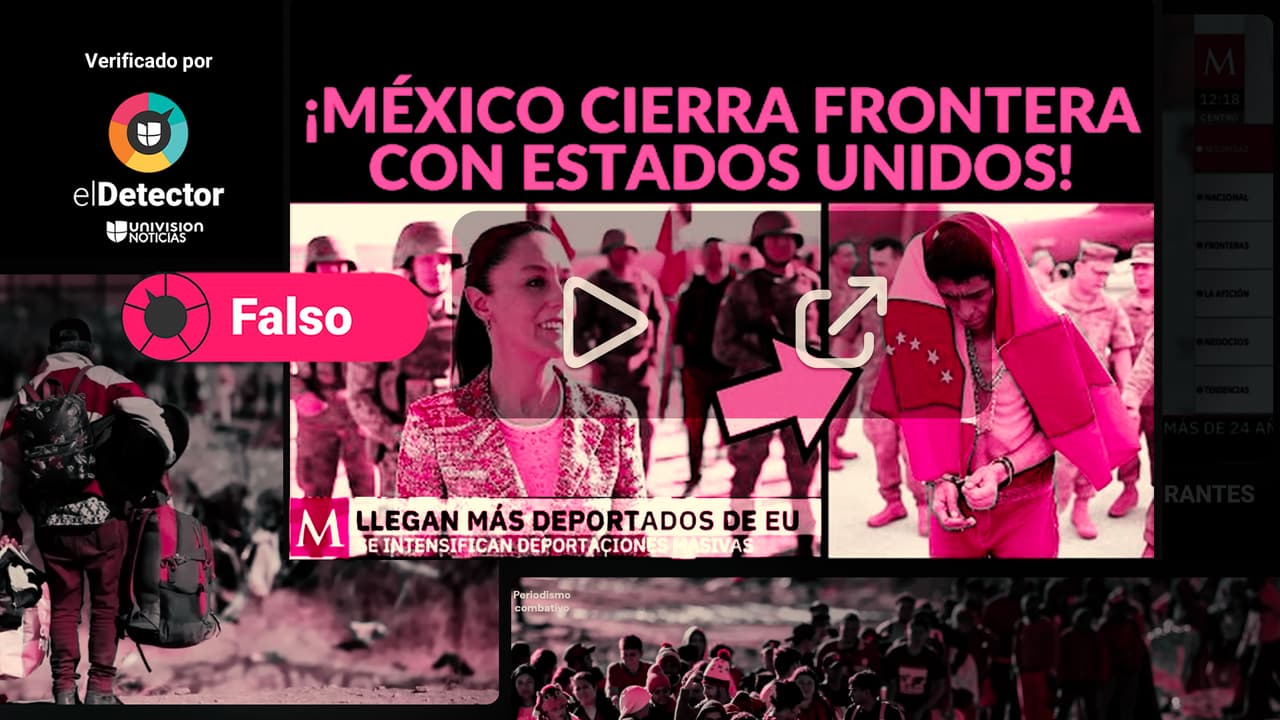 La grabación se conforma de clips que hablan de migrantes en la frontera sur de EEUU.
<br>