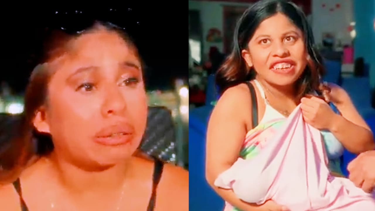 Lupita ‘TikTok’ llora al compartir que le lleva juguetes a su bebé al panteón: “Me está cuidando”