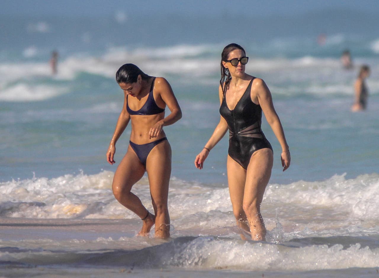 Ambas disfrutaron del sol del caribe mexicano cuando aún la 
<b><a href="https://www.univision.com/noticias/salud/guia-practica-ante-el-coronavirus-paso-a-paso-a-quien-llamar-si-tienes-sintomas-y-otras-respuestas" target="_blank">emergencia sanitaria</a></b> no ponía en jaque a México ni a otros países del mundo que hoy están casi paralizados ante la propagación del virus. 
<br>