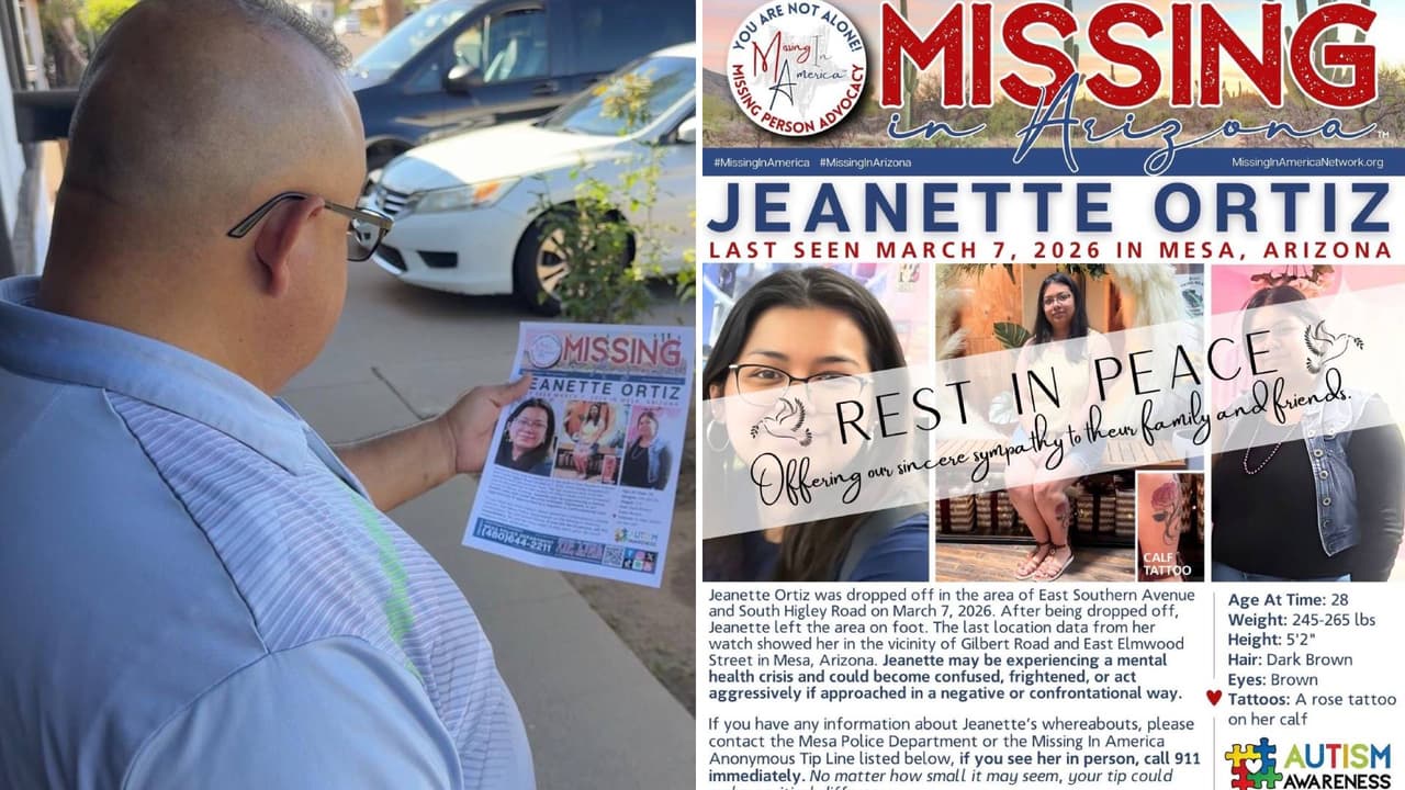 Jeanette Ortiz fue hallada muerta tras subir a una patrulla de Mesa: Familia hispana exige respuestas